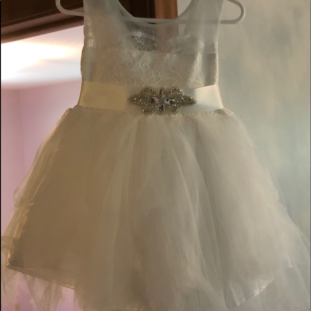 Size 2 Trish Scully Flower girl dress
